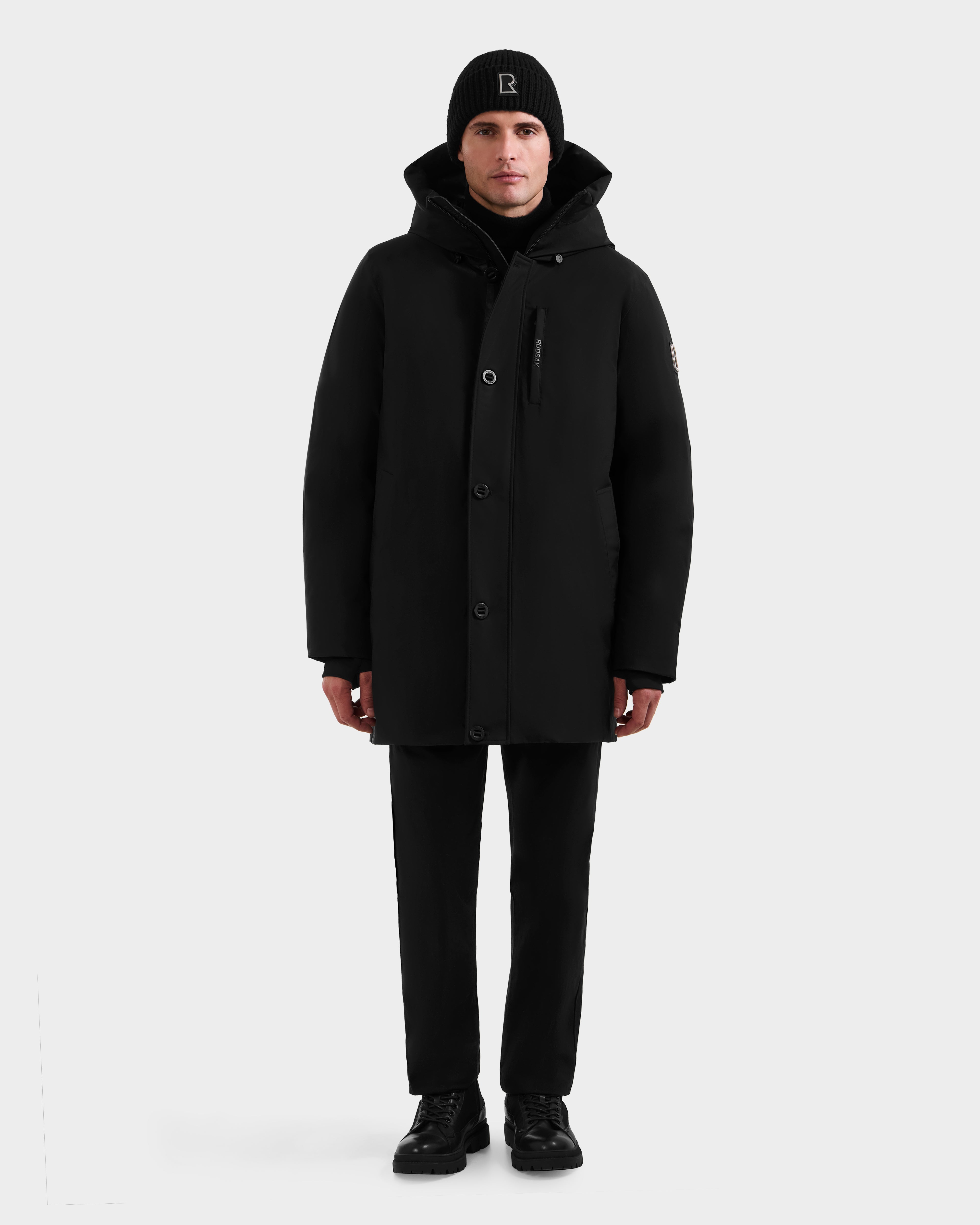 COREY M125512 Black Outerwear – Durable & Stylish Jacket – Rudsak