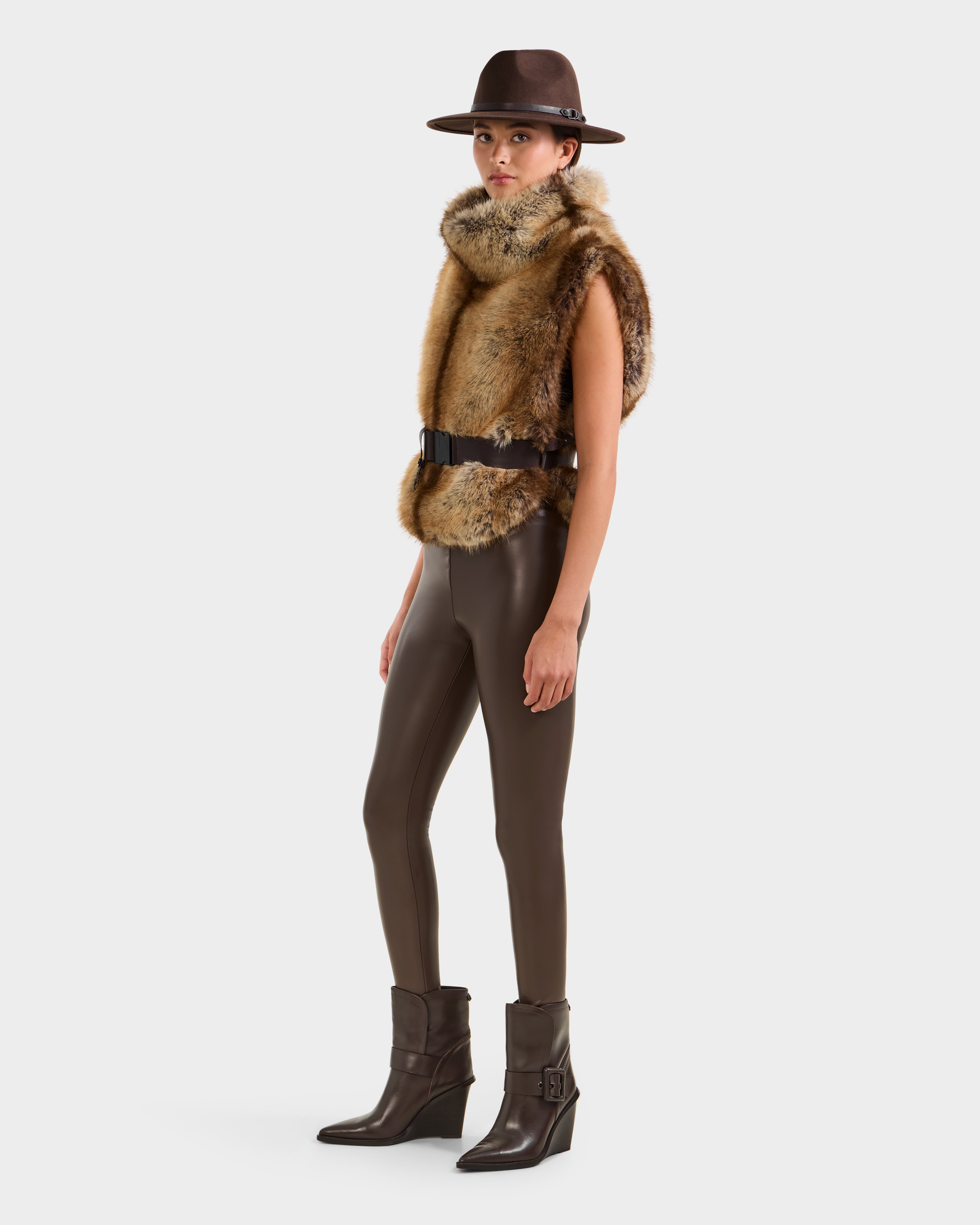 RUDSAK MAULIN Luxe Faux Fur Vest | Chic Layering Style – Rudsak