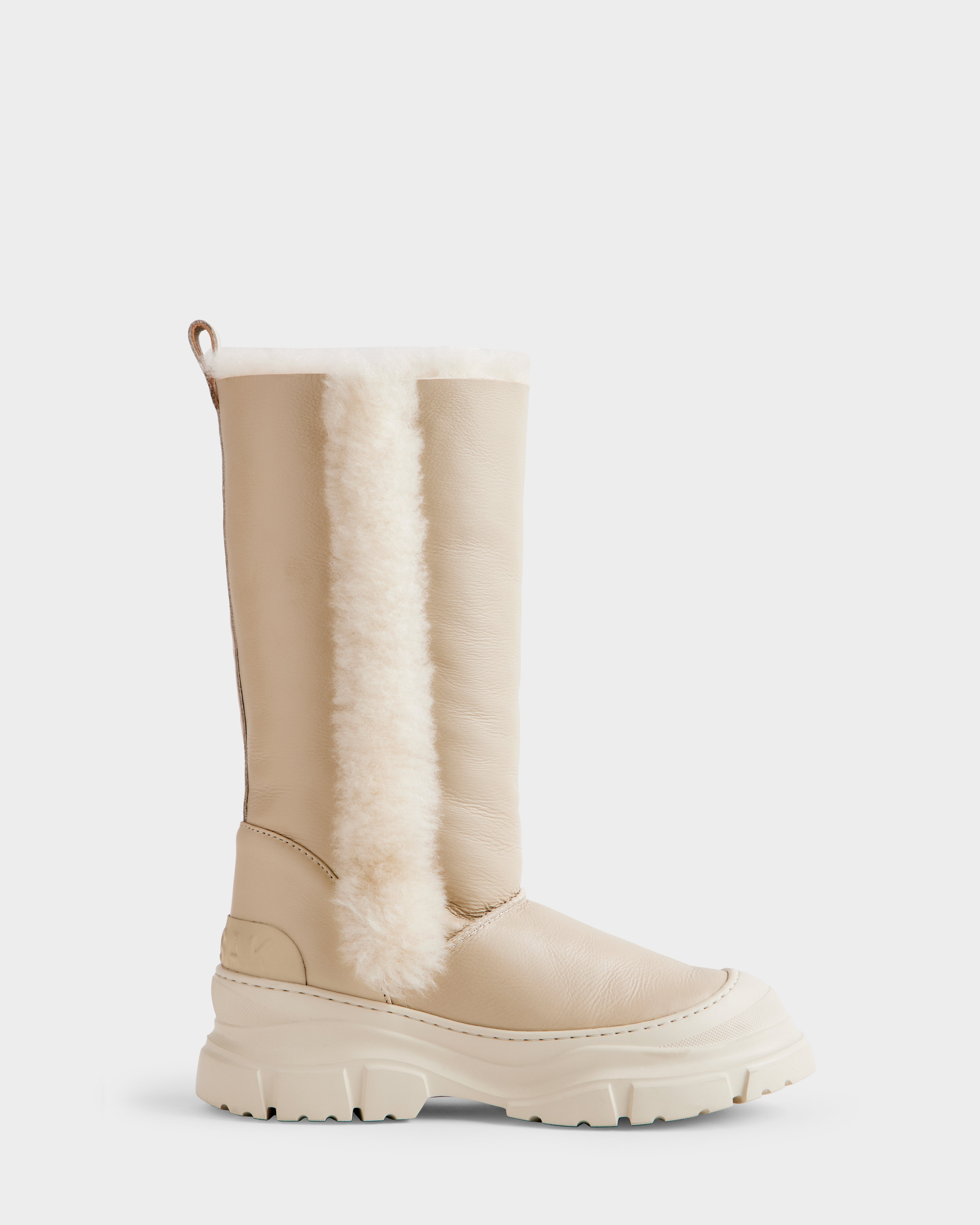 RUDSAK RAVENNA Vanilla Women's Elegant Shearling Winter Boots