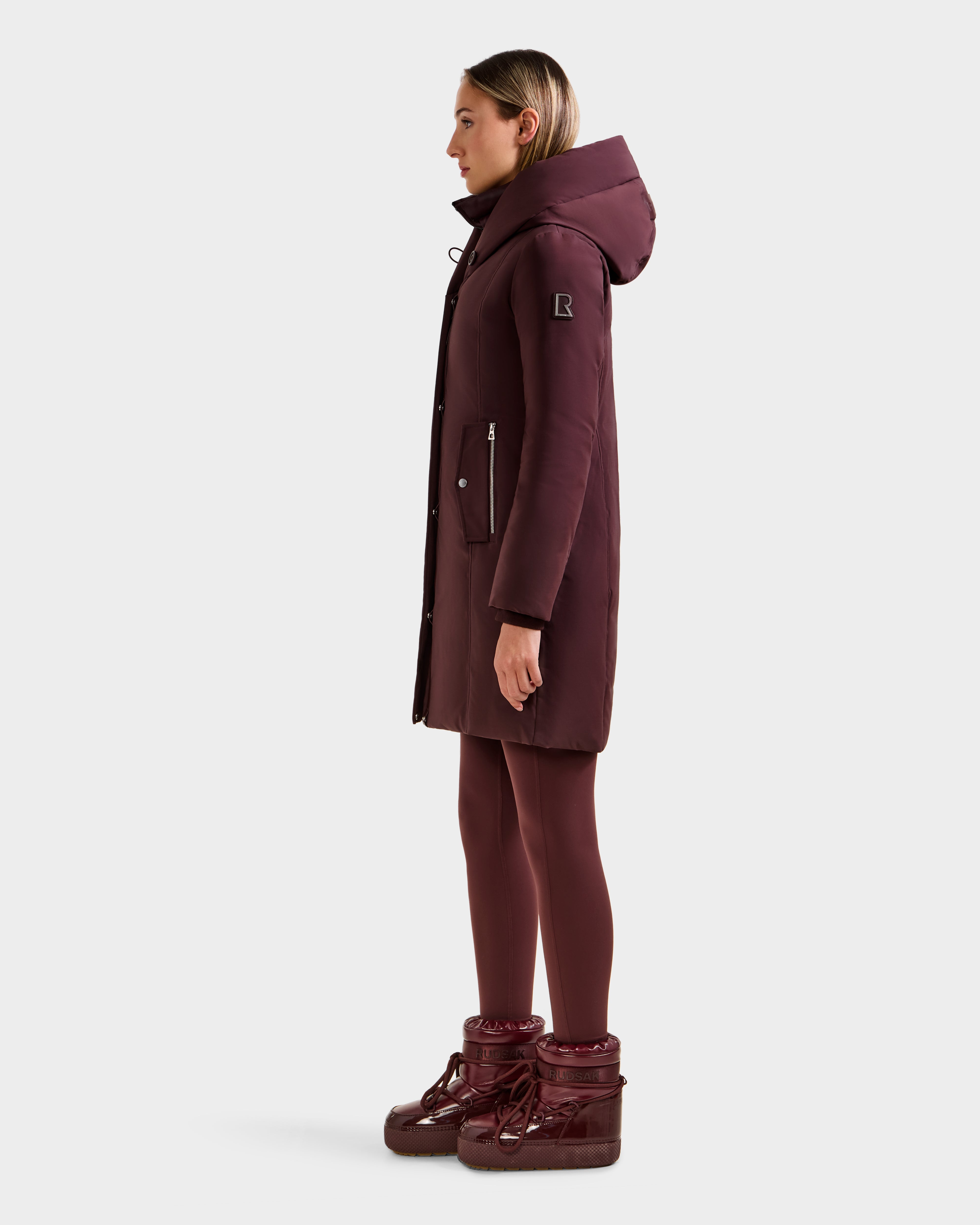 SARINA Bordeaux Outerwear L125550 | Special Promotion – Rudsak