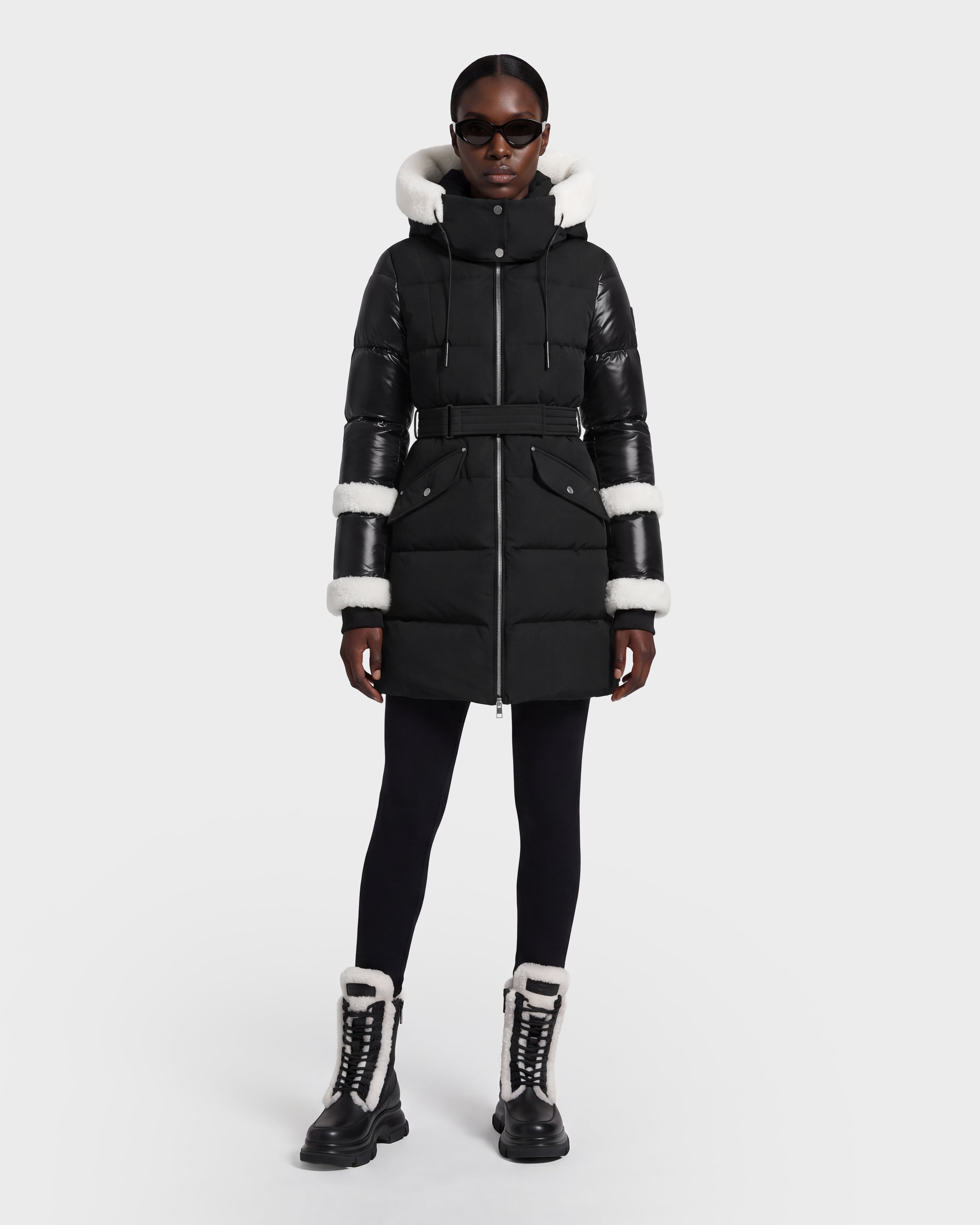 AUDREY L - 8124585 Black/Iceland – Rudsak International