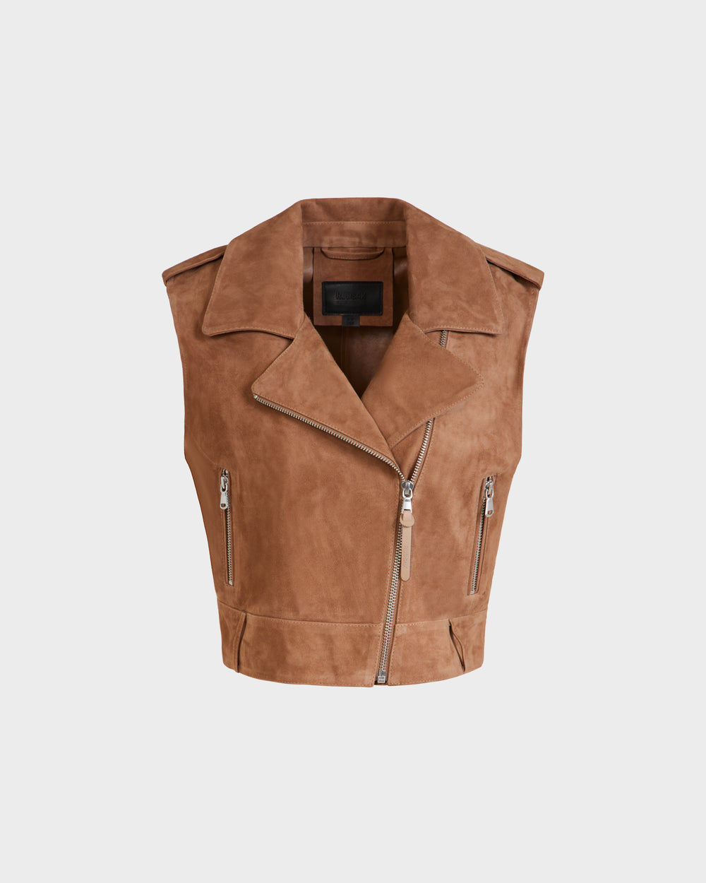 RUDSAK BETTY SU Cropped Suede Vest for Women | Moto Elegance