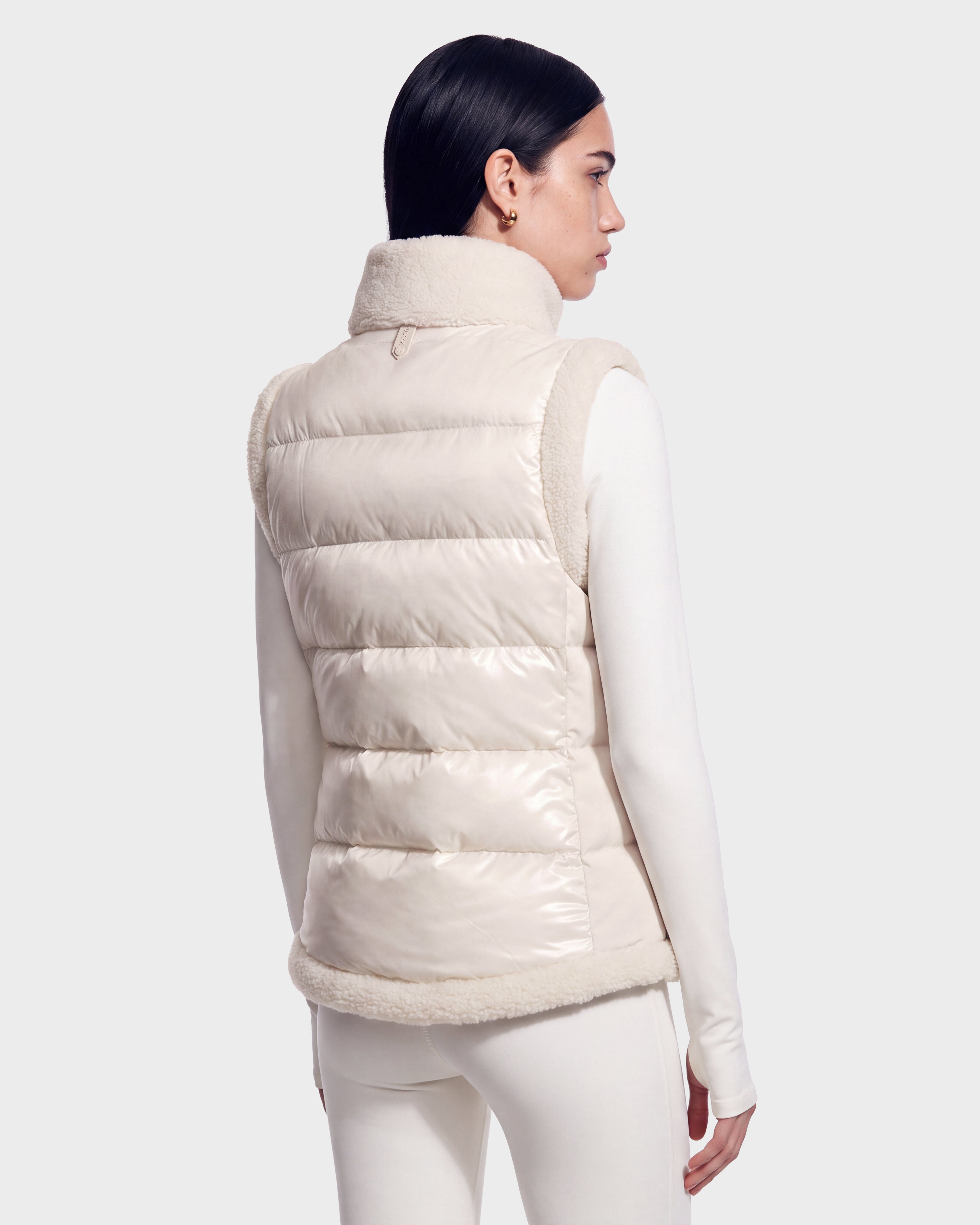 RUDSAK HALI Vanilla Puffer Vest - -5°C Warmth & Style
