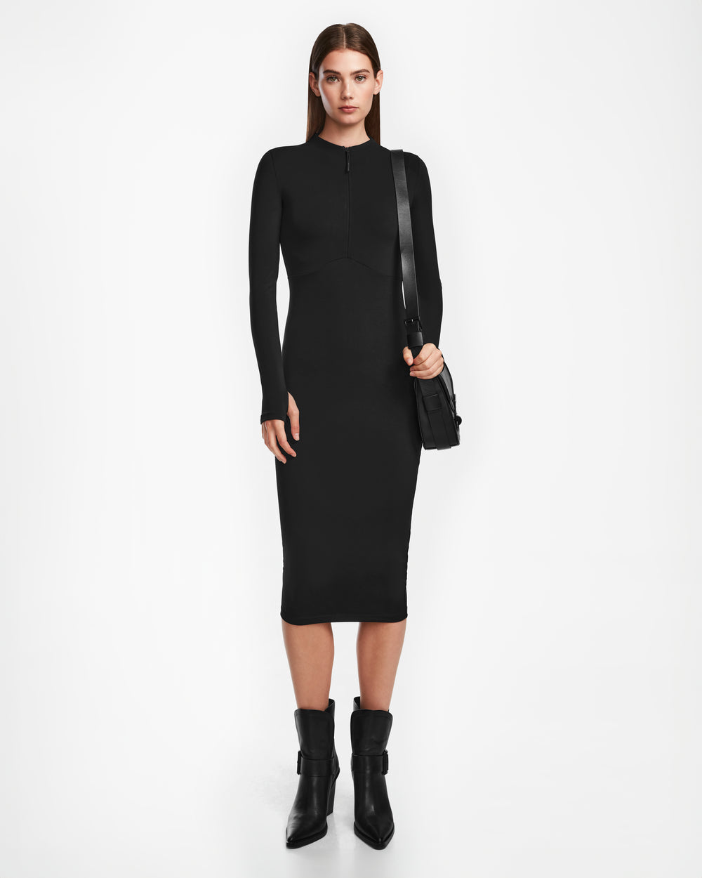 Rudsak Agnes Women's Long Sleeve Bodycon Dress (Black / S) Rudsak Agnes Women's Long Sleeve Bodycon Dress (Black / S)