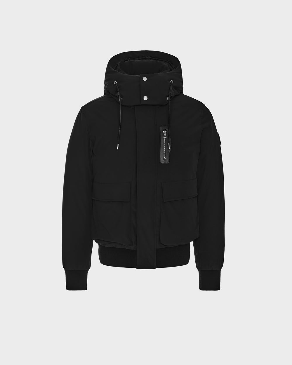 AW24 FCRB NYLON HOODED JACKET XL ブラック Jersey Hood Bomber | Black | REPRESENT