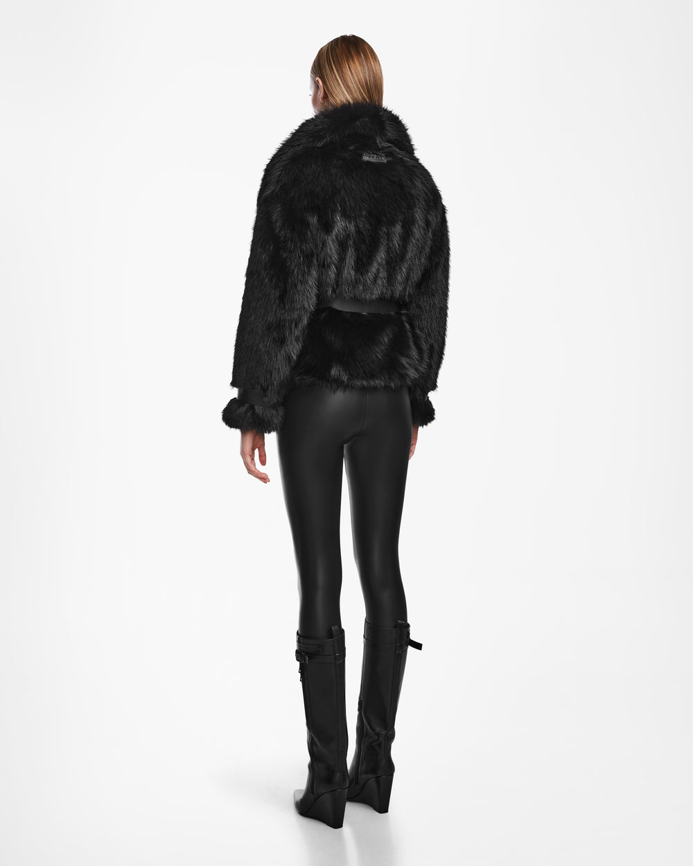 RUDSAK CHLOE Faux Fur Jacket - Luxe Women's Vegan Leather