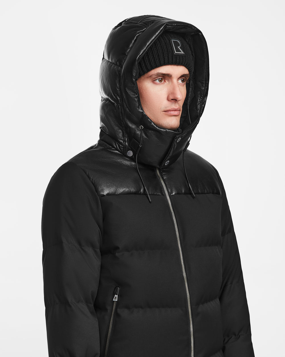 RUDSAK JACK Men's Quilted Down Puffer Jacket | Warm Winter Style