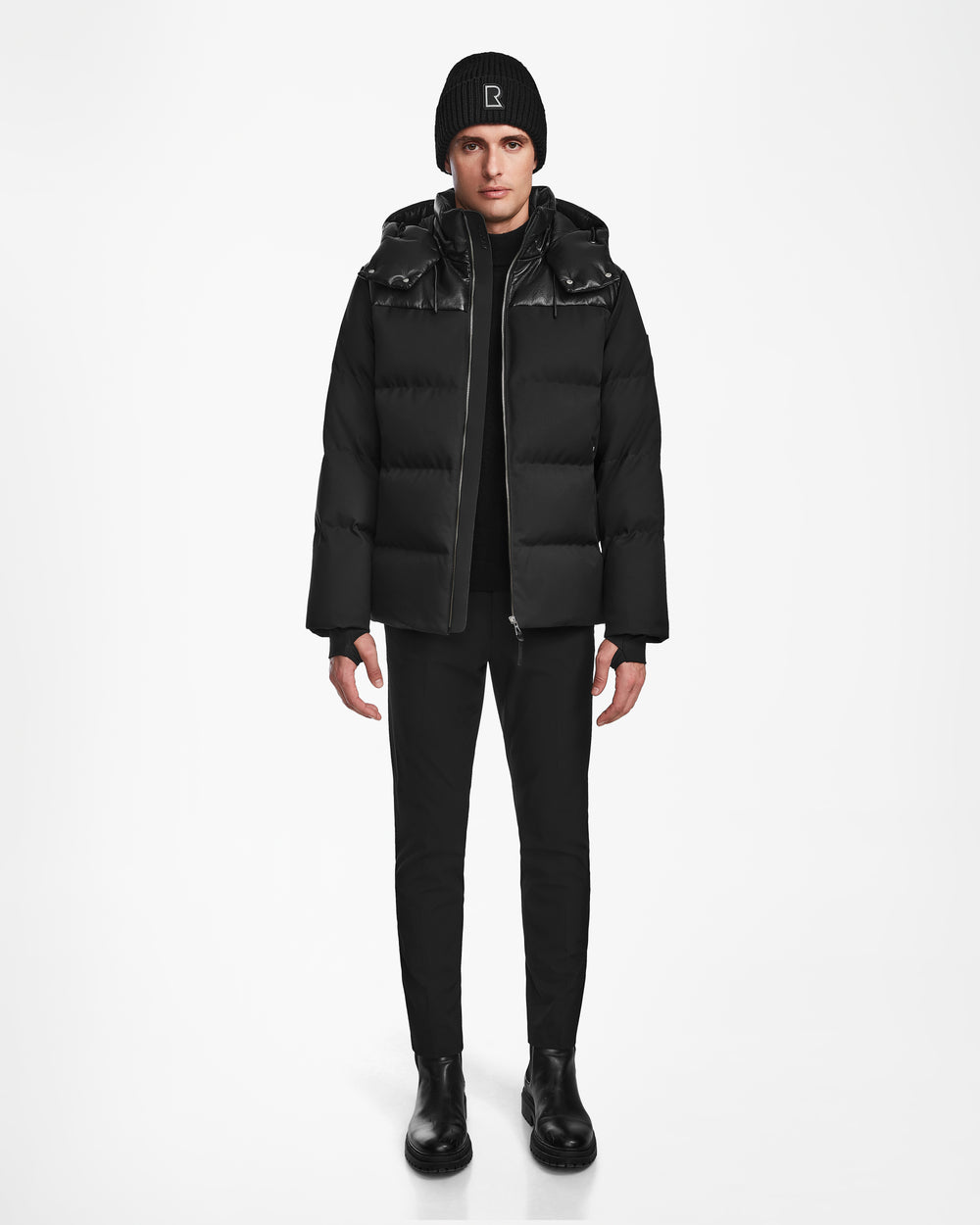 RUDSAK JACK Men's Quilted Down Puffer Jacket | Warm Winter Style