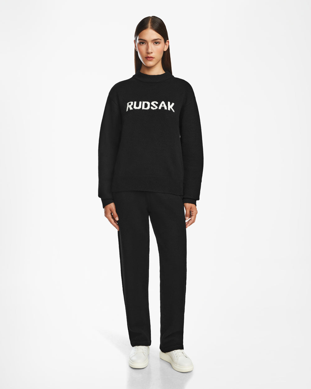 RUDSAK JAVIN Unisex Knit Sweater - Cozy Relaxed Fit & Signature