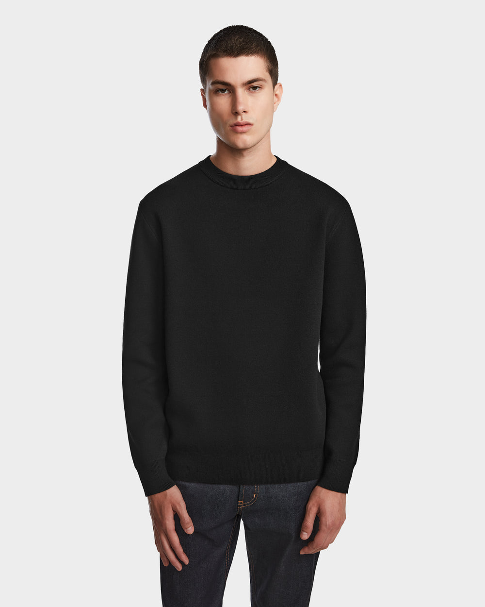 トップス CREW-NECK S/S SWEATER JOE - 6524527 Black – Rudsak International