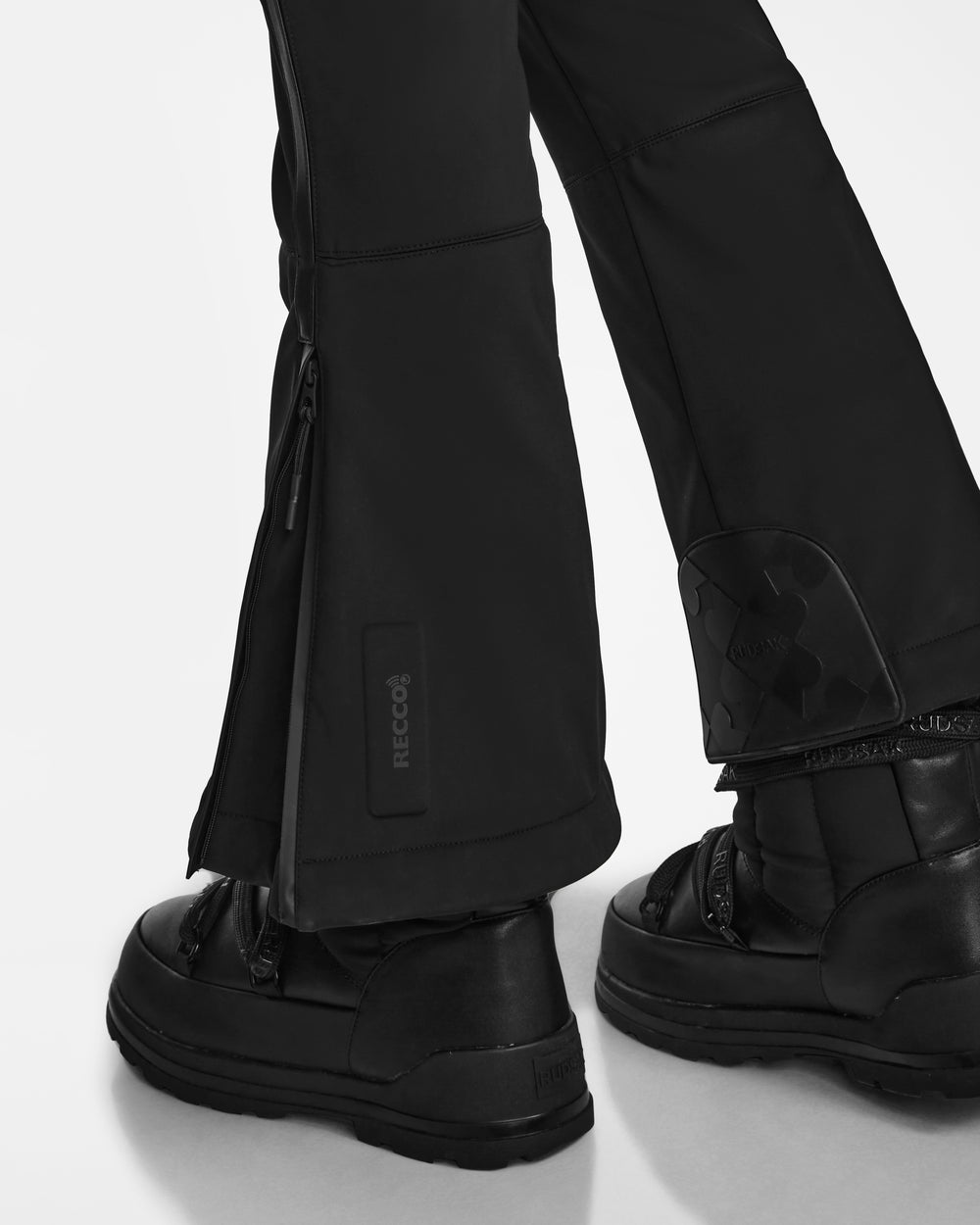 レッグウェア THE SHISHIKUI Rib Knit legg l / BLACK レッグウェア