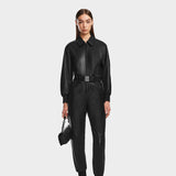 RUDSAK LAX Women's Premium Leather Jumpsuit - Chic Style – Rudsak