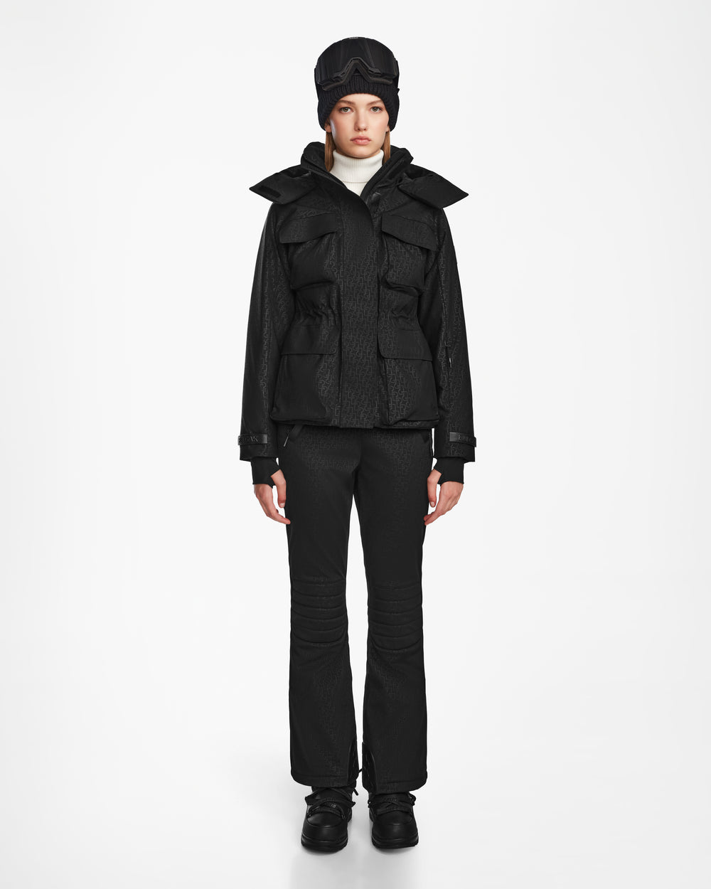 LUX MO - 8124570 Monogram Print Black – Rudsak International