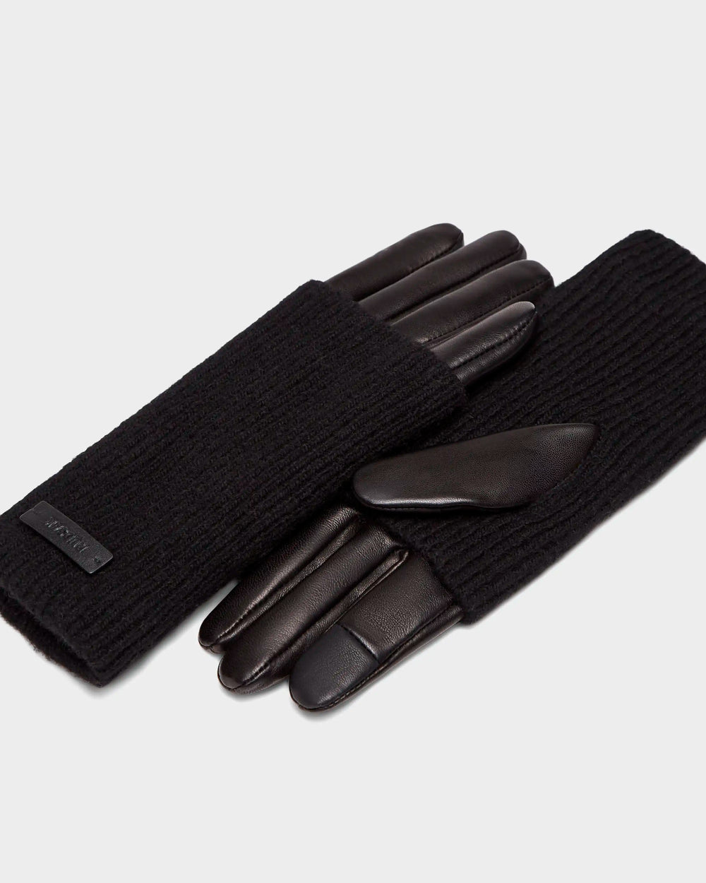 RUDSAK MARINE Women's Leather Knit Gloves - Chic & Warm – Rudsak