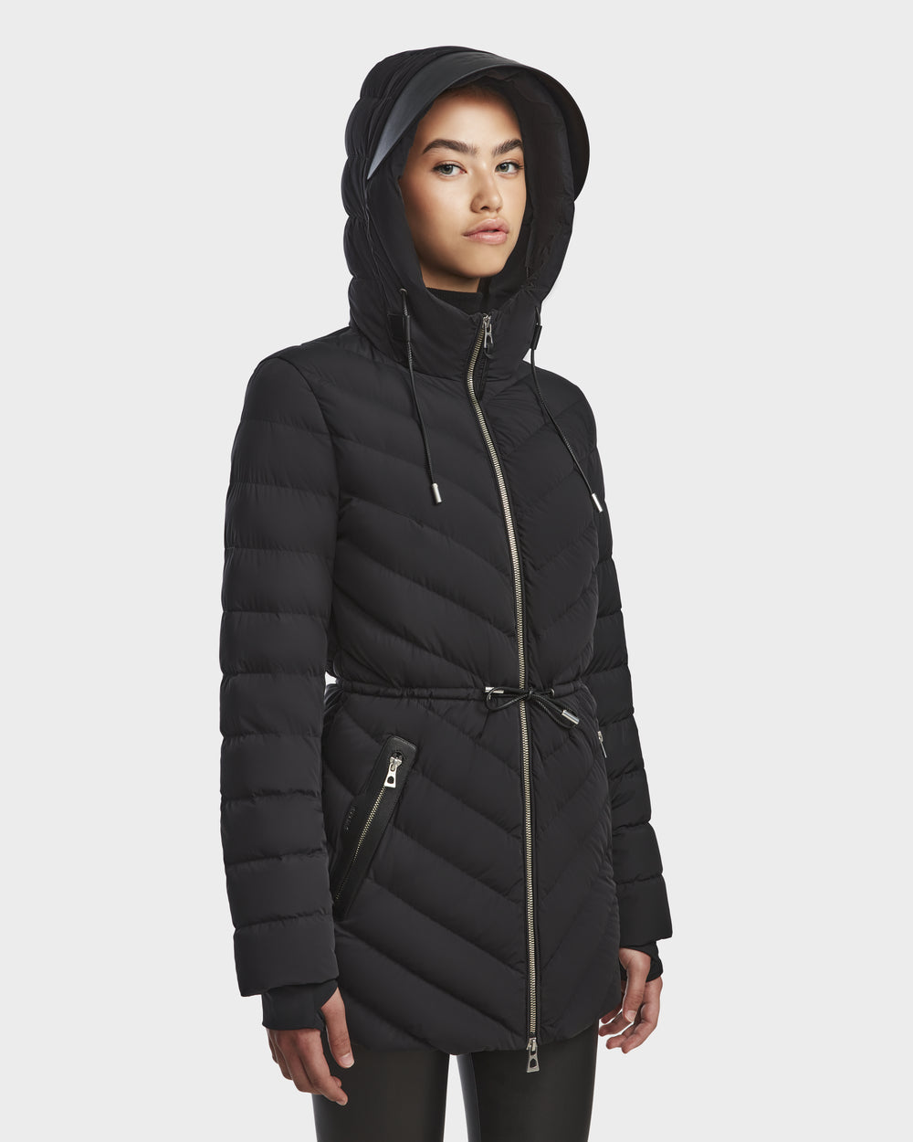 RUFFLOG MA-1 PUFFER JACKET BLACK ラフロッグ FRANCINE - 8124722 Black – Rudsak International