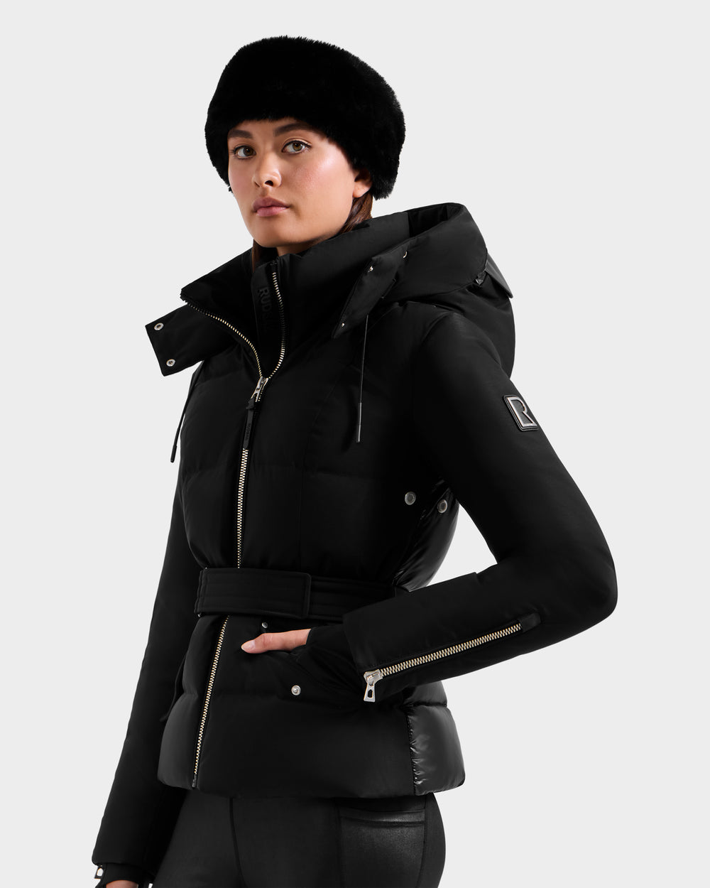 カナダ　ダウンジャケット　レディース　RUDSAK 2 RUDSAK MAUDE Women's Down Bomber Jacket | Weather-Resistant Style