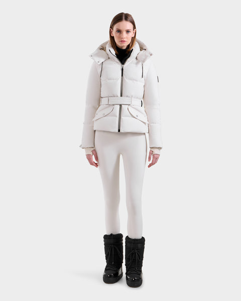 ジャケット・アウター melt the lady gothic jacket White RUDSAK ADELINE H Vanilla Women's Down Puffer | Fitted, Warm & Stylish
