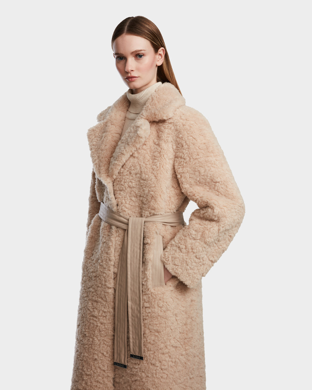 RUDSAK Annabelle: Luxury Reversible Teddy & Vegan Leather Coat