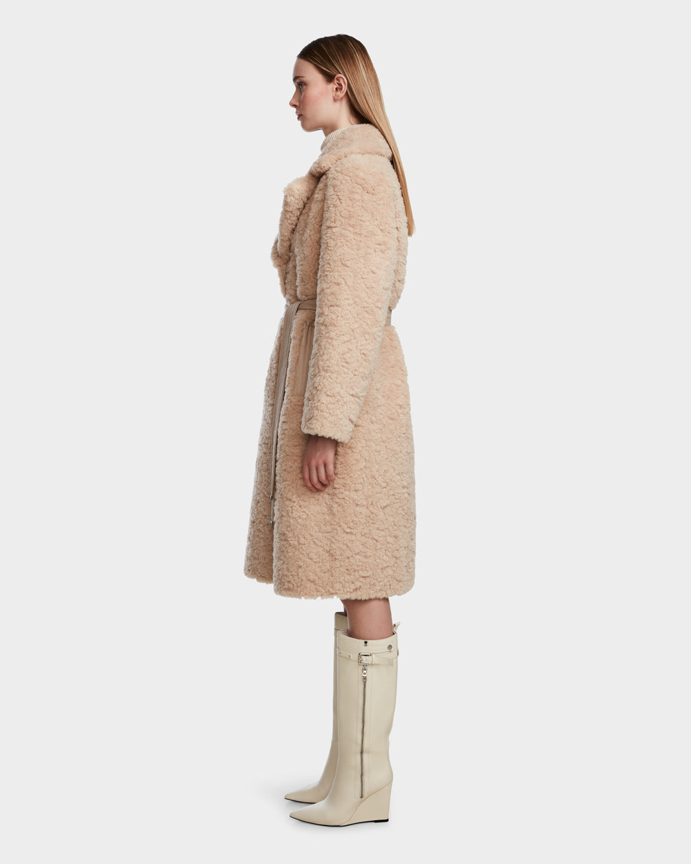 RUDSAK Annabelle: Luxury Reversible Teddy & Vegan Leather Coat