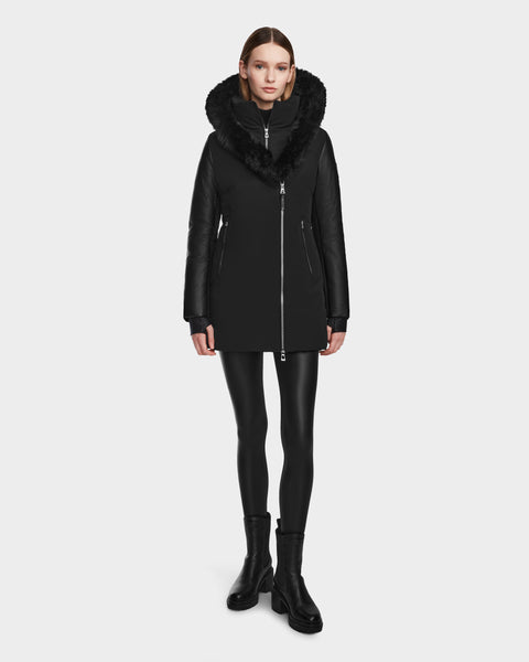 ブリーフィング　RUSSEL PARKA ブラック　Lサイズ Iris Women's Long Parka – Nobis - US
