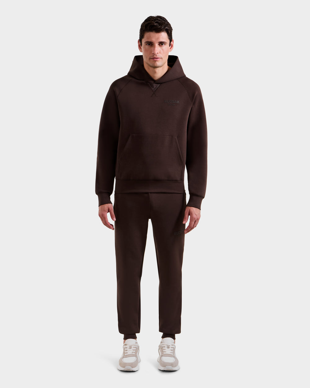 RUDSAK BARRY Oversized Hoodie - Unisex Comfort & Style | Espresso