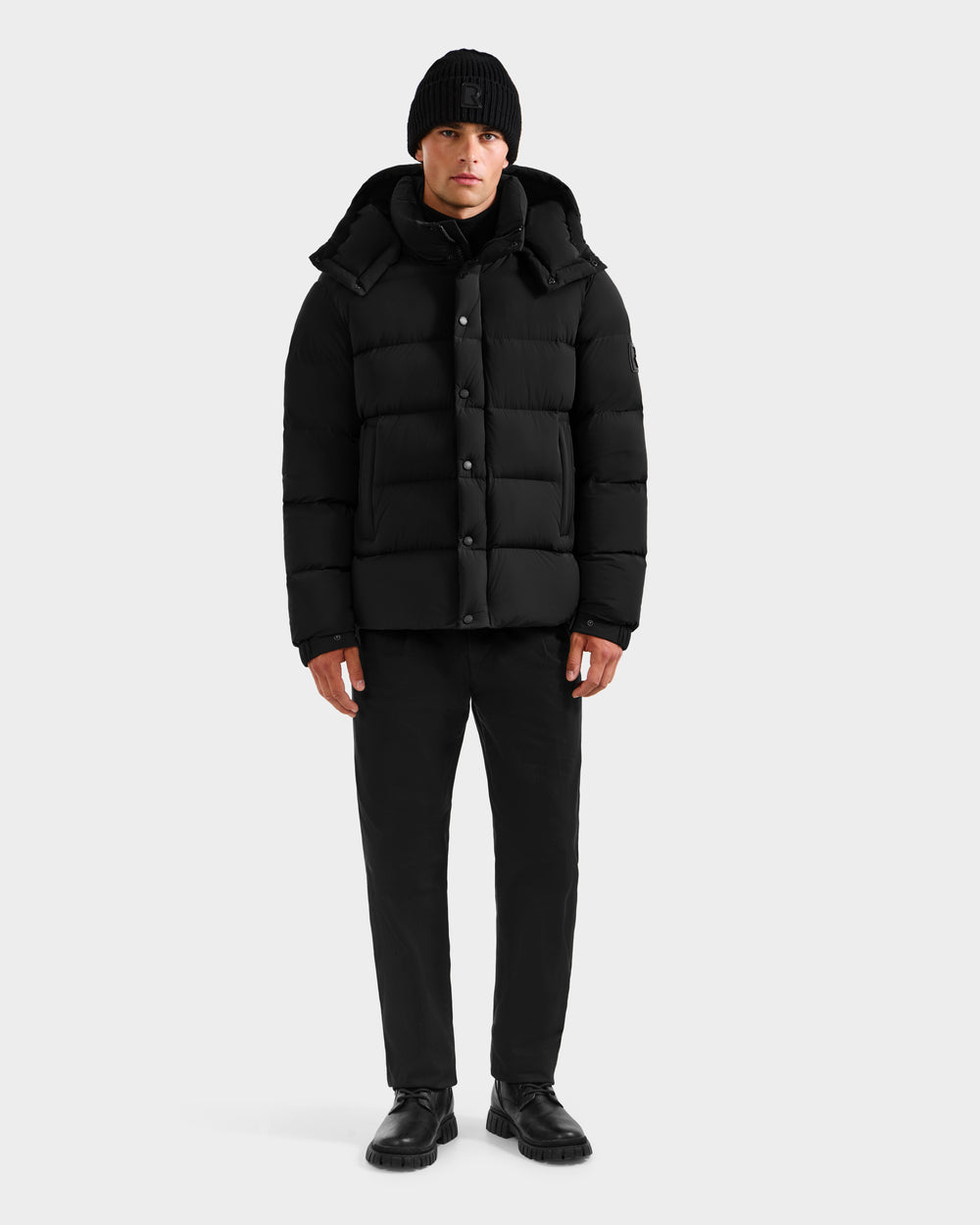 BRAYDEN M-S Black Outerwear Jacket | Style & Protection – Rudsak