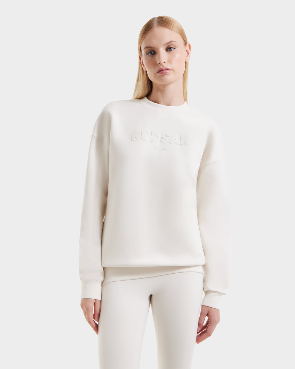 RUDSAK BRYN Vanilla Cotton Crewneck Sweatshirt - Genderless