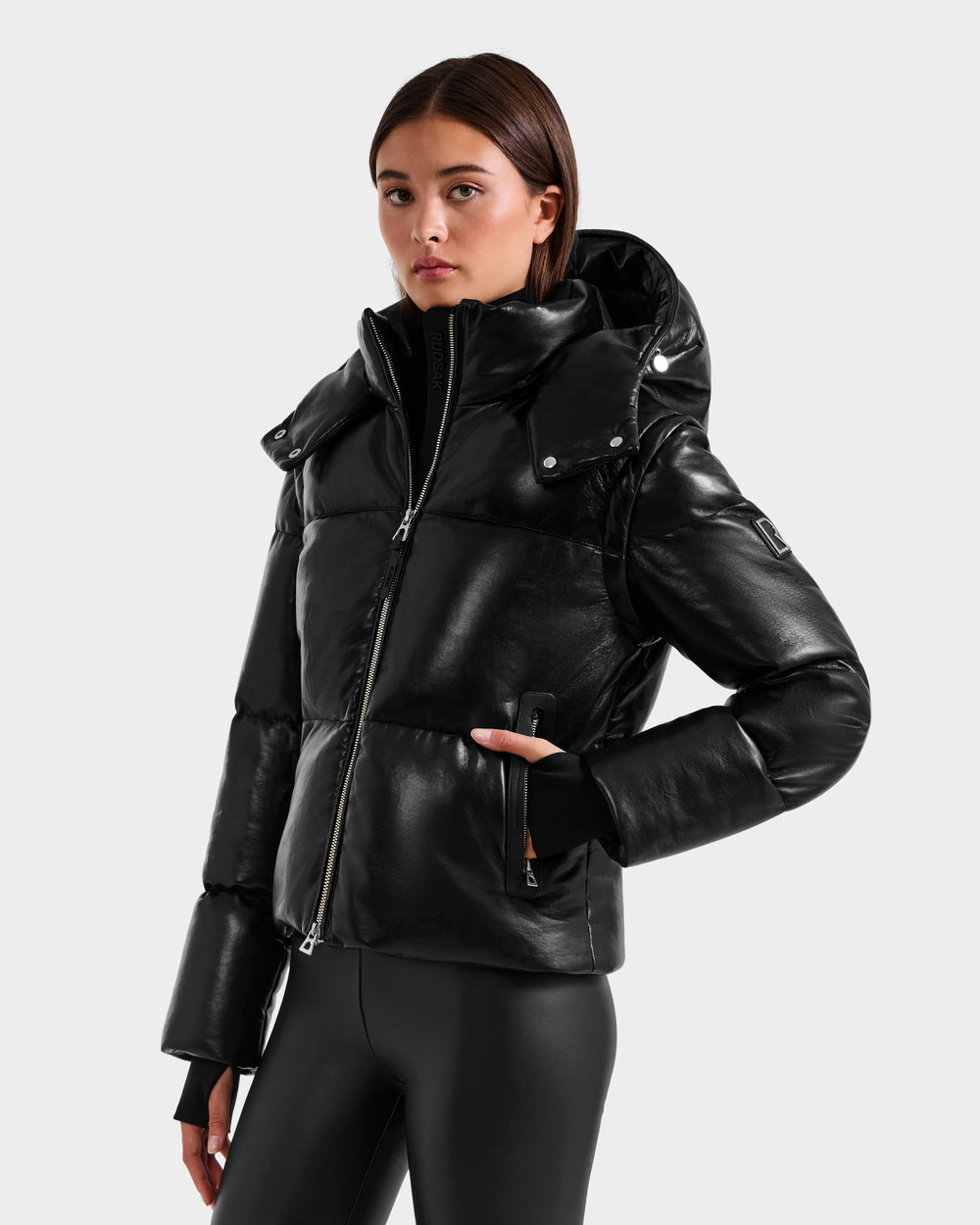 DELILAH PX Black Outerwear | Shop Exclusive Promotion – Rudsak