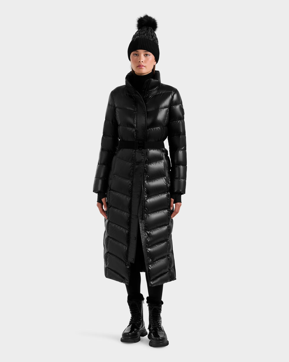 RUDSAK ELSIE S Black Maxi Down Puffer | -25°C Warm & Water