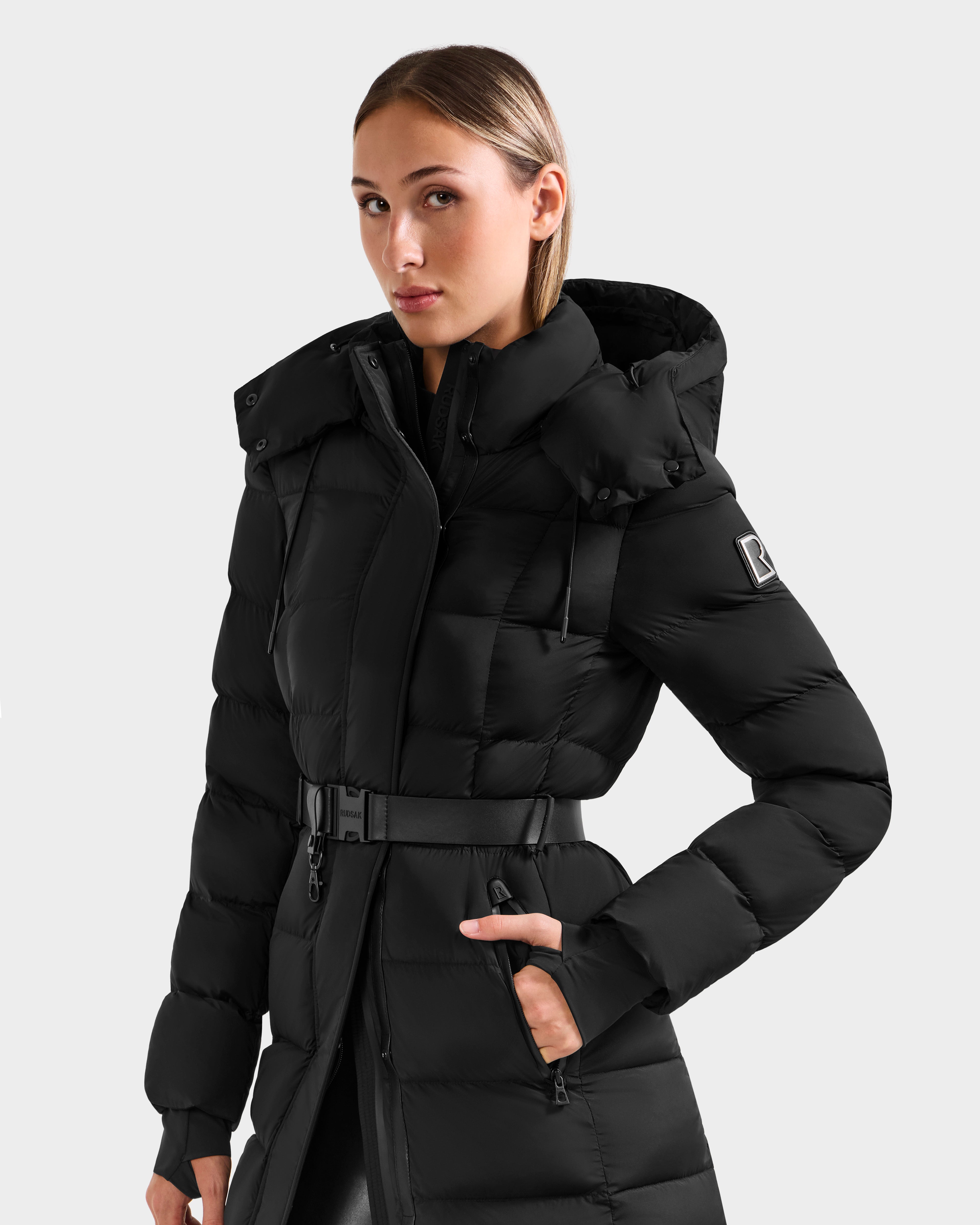 FRIDA M-L Black Outerwear – Don't Miss This Promotion – Rudsak