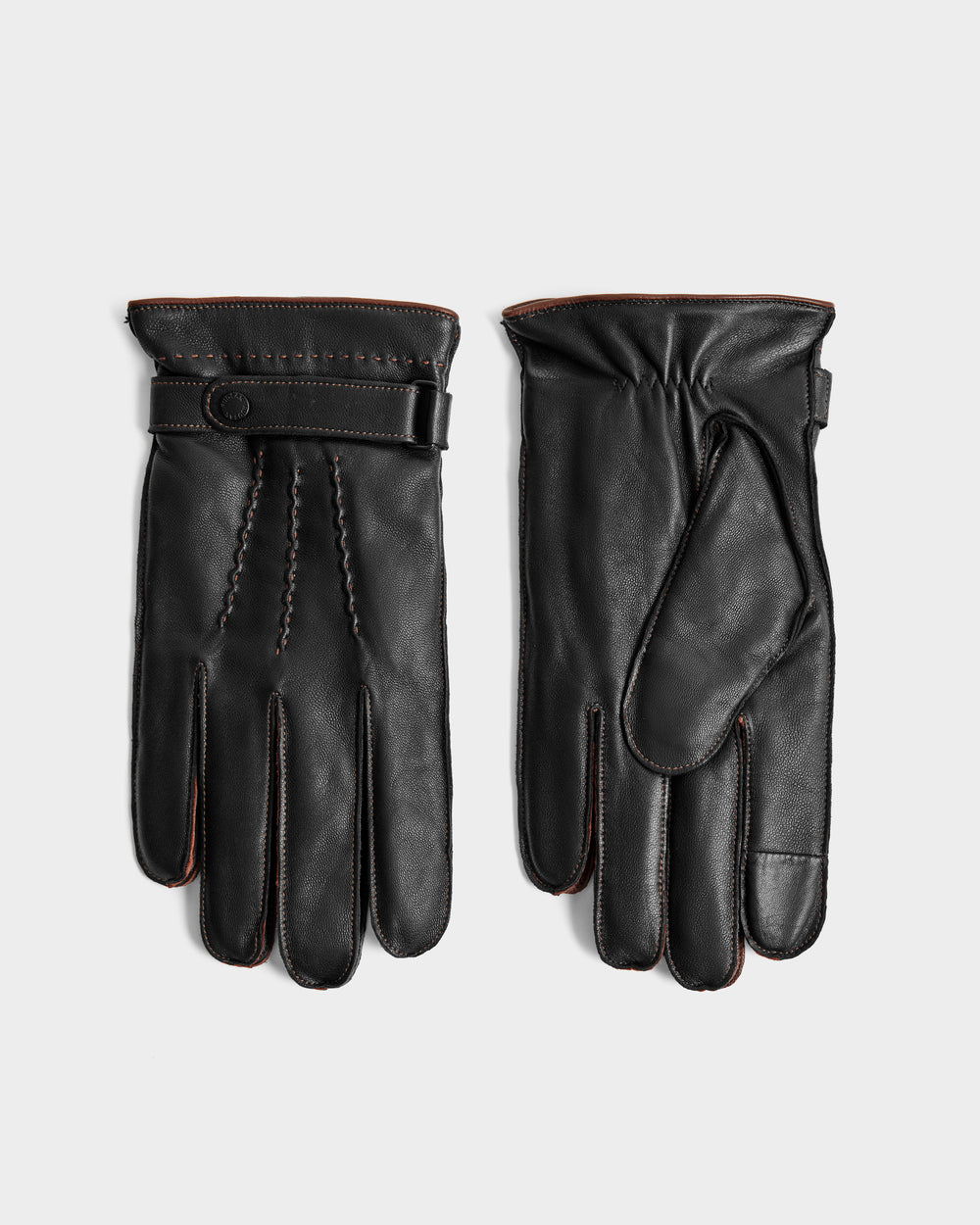 RUDSAK HARRY Men's Leather Touchscreen Winter Gloves – Rudsak