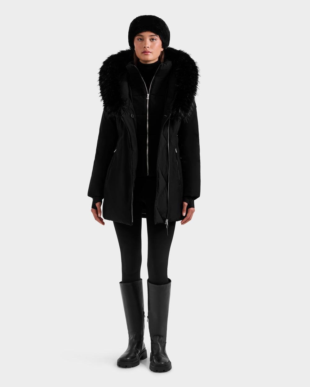 ISELLE Black L125547 Outerwear - Shop Our Latest Promotion ISELLE Black L125547 Outerwear - Shop Our Latest Promotion
