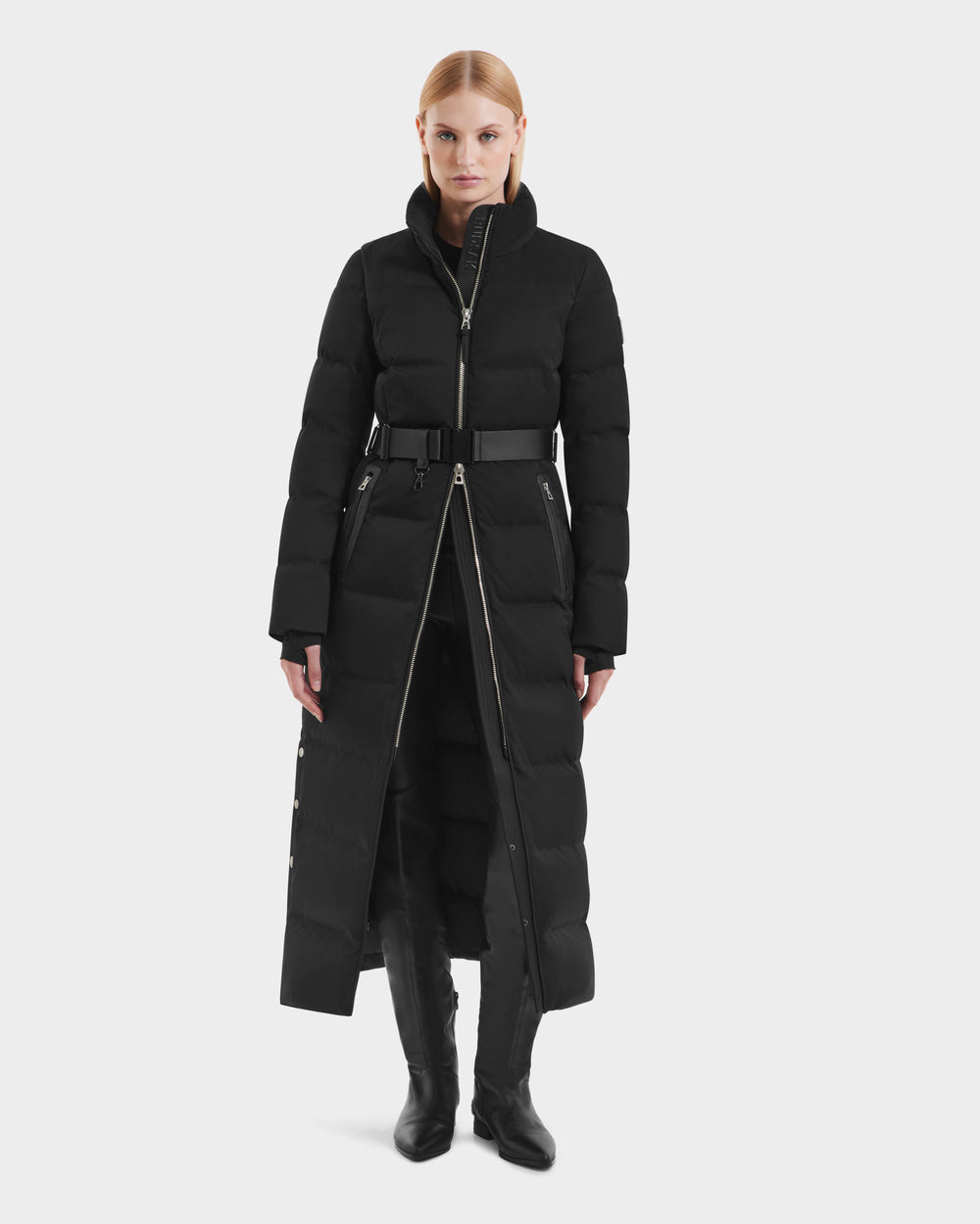 RUDSAK Izabella H Women's Black Down Puffer - Warm & Elegant