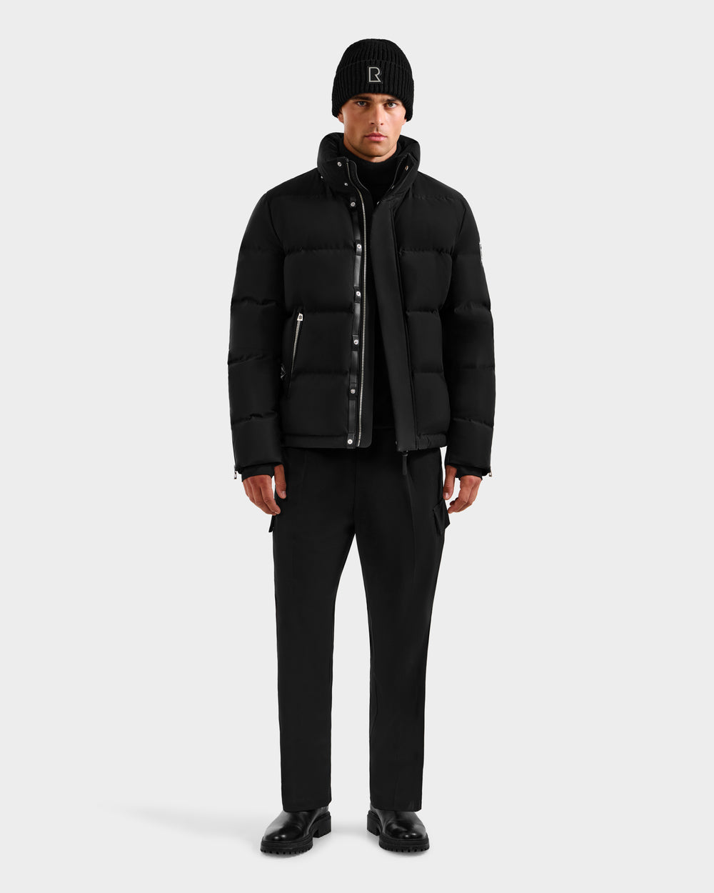 RUDSAK JOEL H Men's Black Down Parka | Deep Winter Warmth – Rudsak