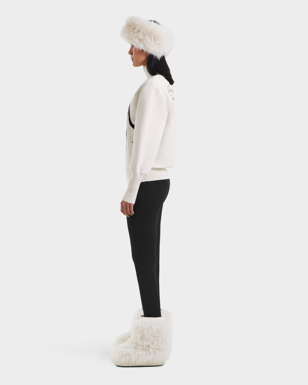 RUDSAK JOYCE Women's Vanilla Ski Sweater | Vintage & Cozy Knit