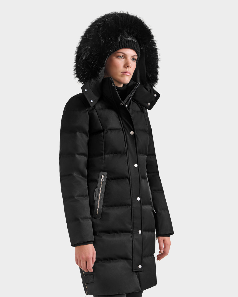 RUDSAK KEHLANI H Women's Down Parka | Warm Winter Coat Black