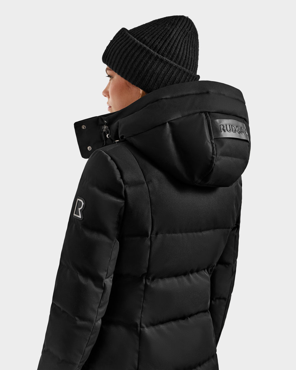 RUDSAK KEHLANI H Women's Down Parka | Warm Winter Coat Black