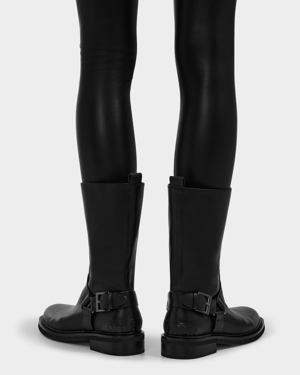 KIRRA RUDSAK Premium Leather Moto Boots | Bold Style, Durable