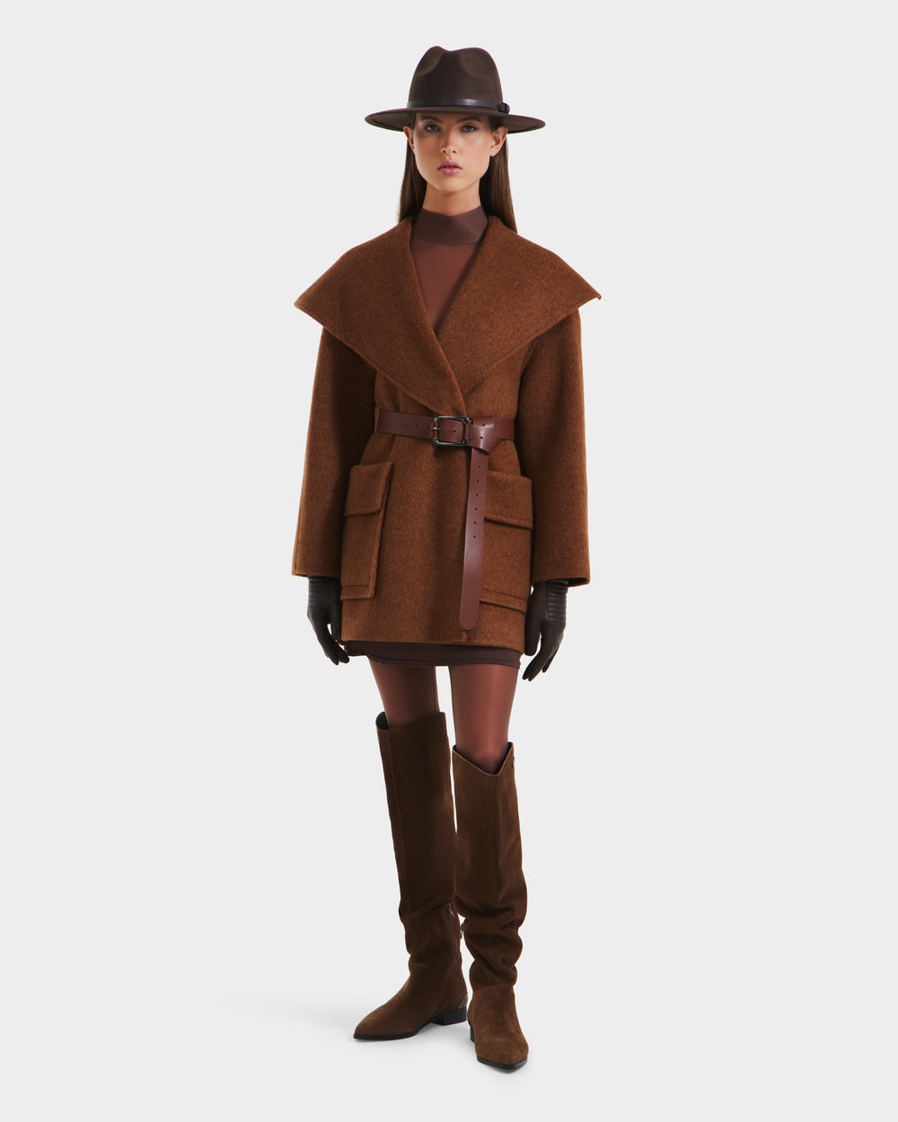 LUCIA Women's Wool & Silk Blend Jacket - Rudsak Outerwear – Rudsak