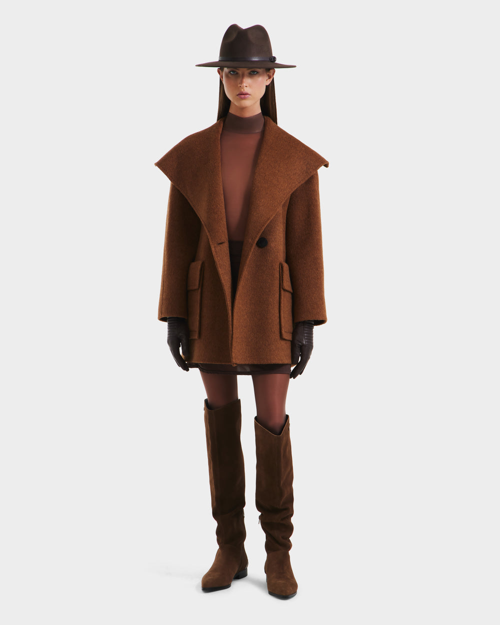 LUCIA Women's Wool & Silk Blend Jacket - Rudsak Outerwear – Rudsak
