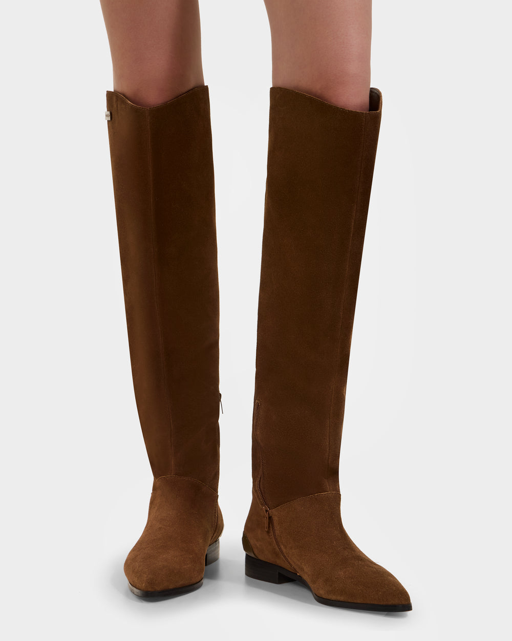 RUDSAK MARSALLA Women's Suede High-Shaft Riding Boots | Elegant