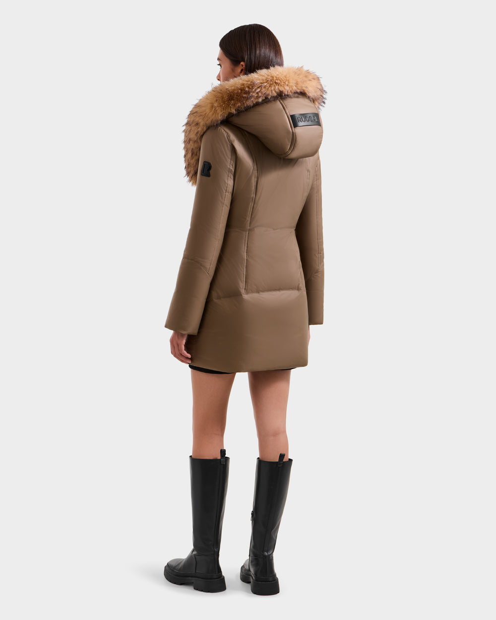 MARTINA FF Taupe Outerwear - Special Promotion – Rudsak International