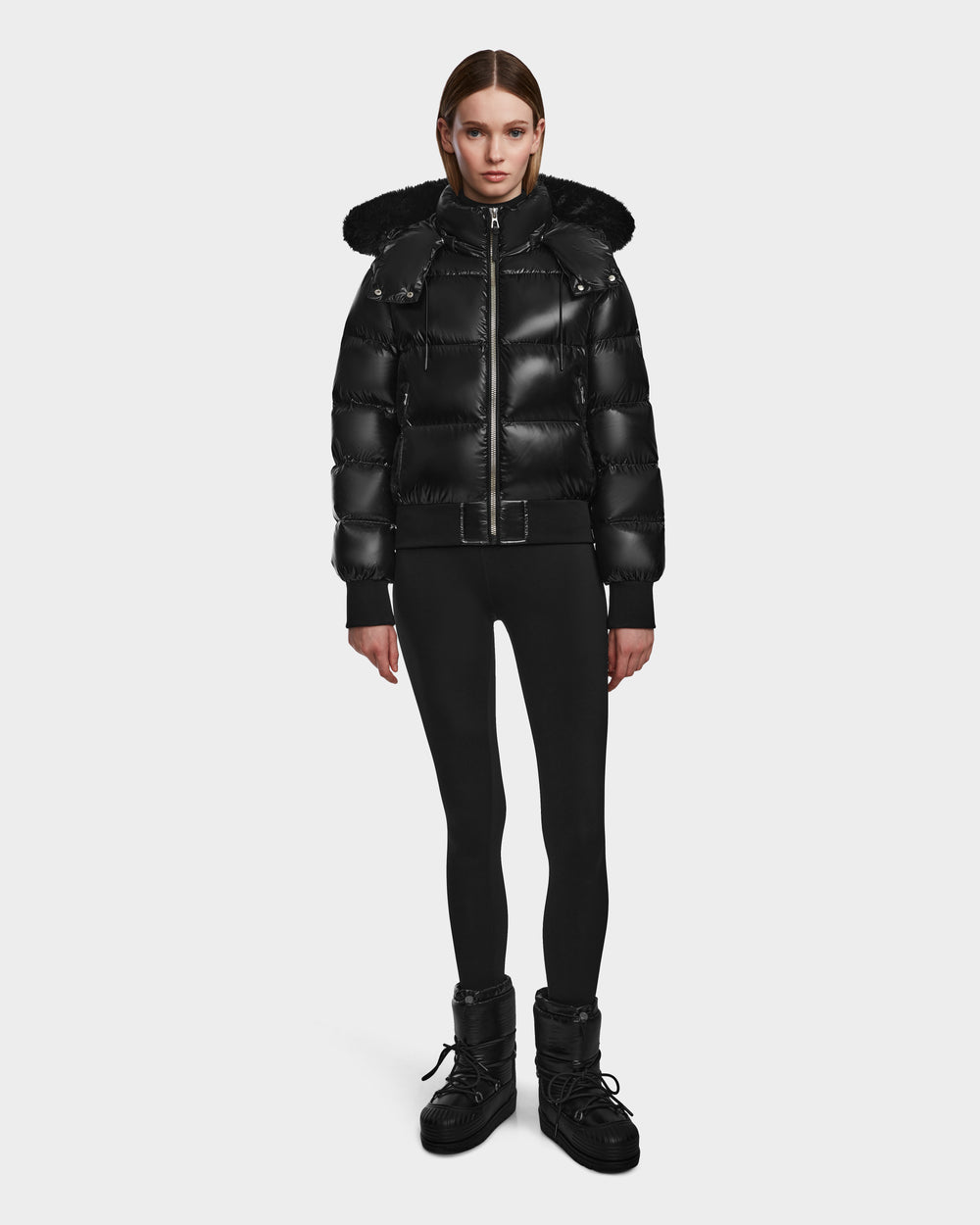 RUDSAK MAUDE Q-S Women's Quilted Down Bomber | Warm Winter Style