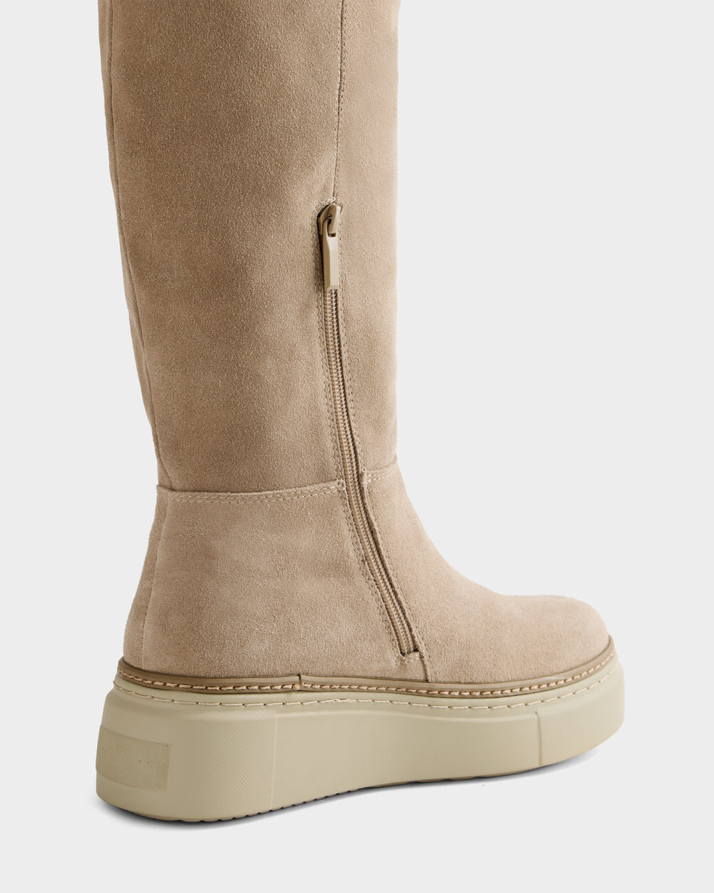 RUDSAK MIKIE L Women's Foldover Suede Shearling Boots – Rudsak