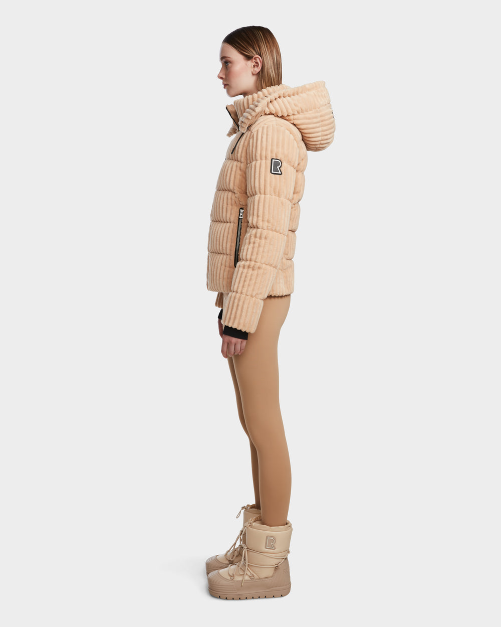 MIRRY FF Women's Velvet Corduroy Down Puffer Jacket – Rudsak