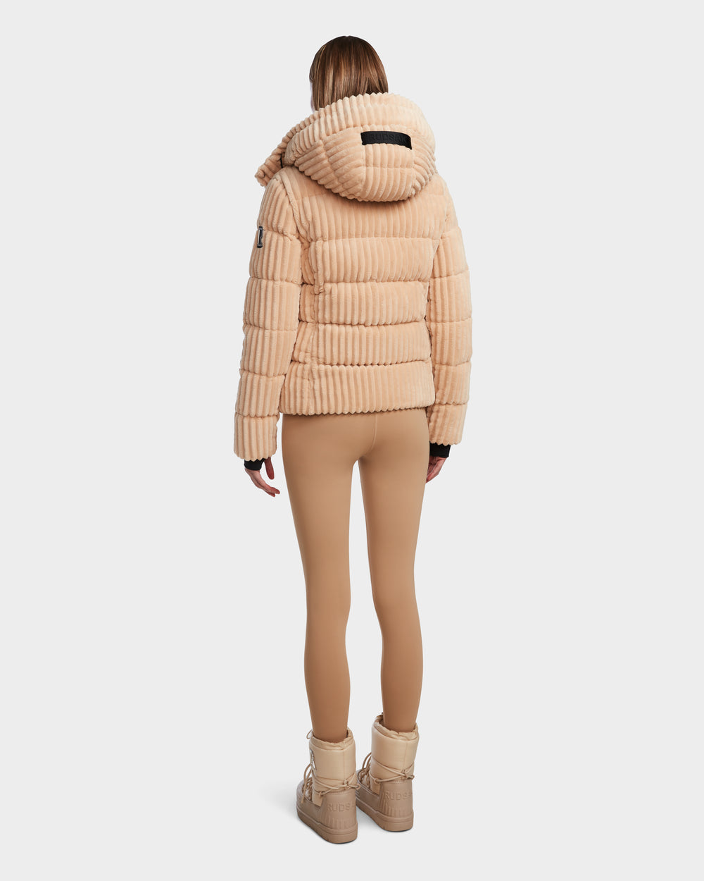 MIRRY FF Women's Velvet Corduroy Down Puffer Jacket – Rudsak