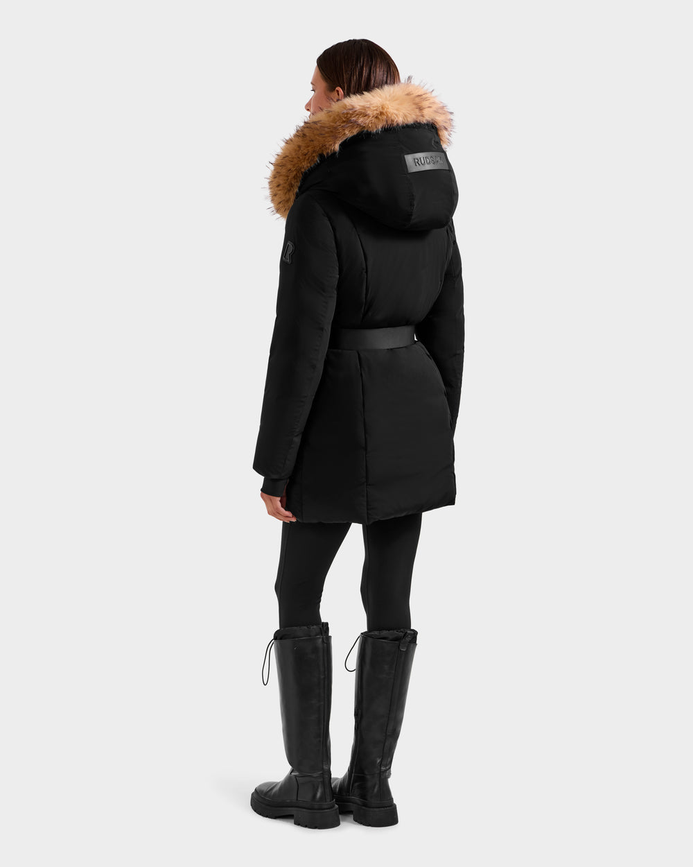 RUDSAK MODA FF Women's Down Puffer | Fitted, Faux Fur, Winter
