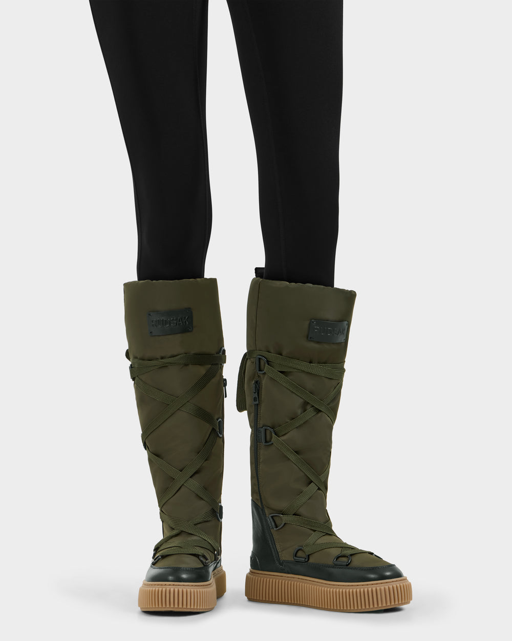 RUDSAK PALERMO Dark Olive Women's Winter Boots - Water-Resistant