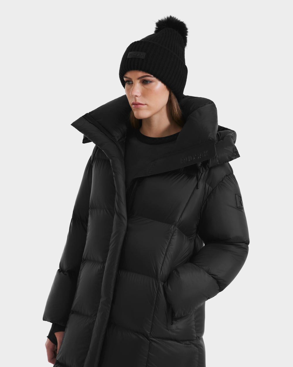RUDSAK SASHA Women's Long Down Puffer Coat | Warm, Waterproof