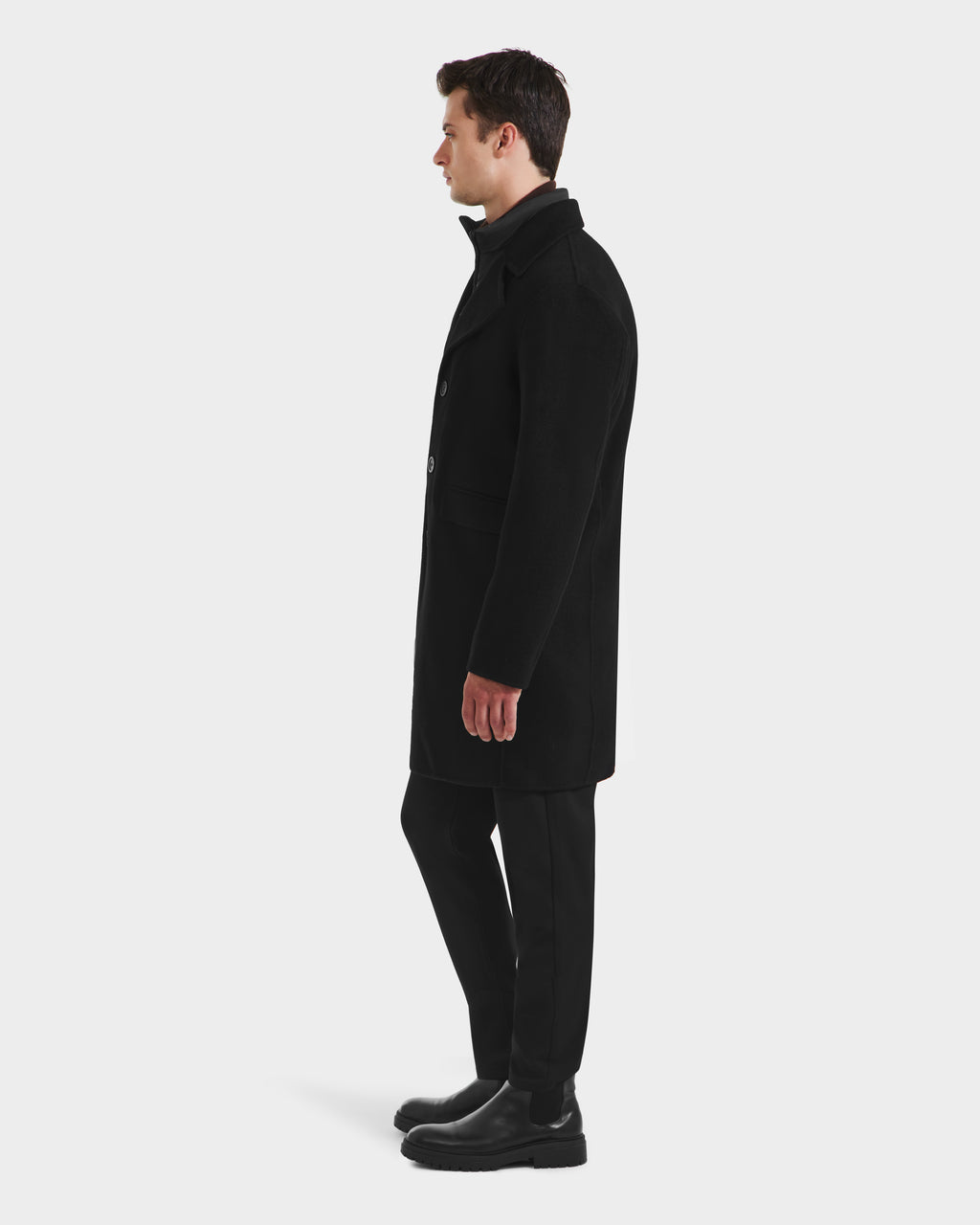 RUDSAK SAWYER Men's Wool Blend Coat – Sophisticated & Versatile